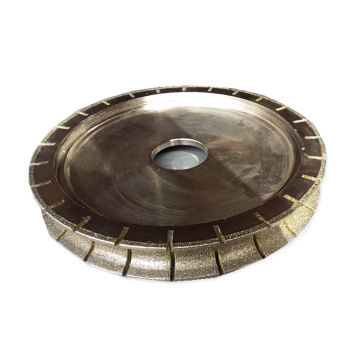 250mm electroplated grinding wheel stone diamond grinding and polishing wheel